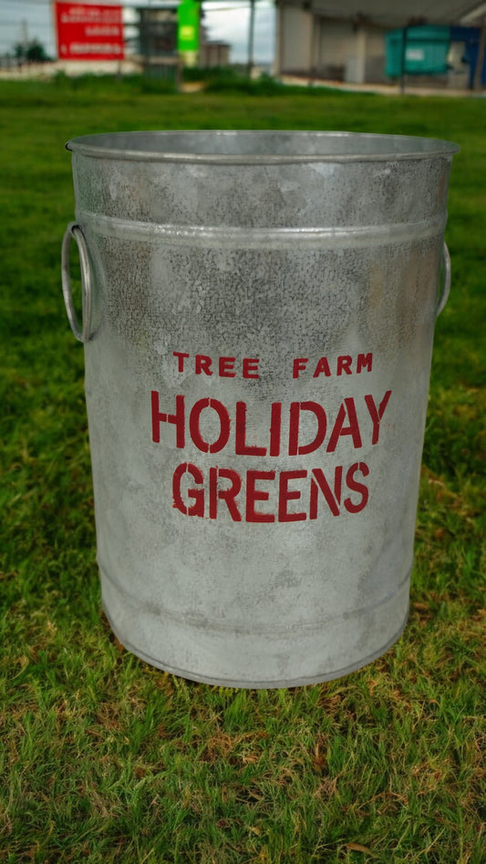 Tree Farms Holiday Greens Can