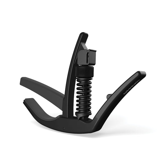 D'Addario Artist Acoustic/Electric Guitar Capo - Black (PW-CP-10)